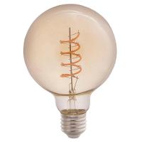 Lâmpada Led De Filamento Espiral Tramontina G95 4 W 2200 K Luz Amarela âmbar - 3