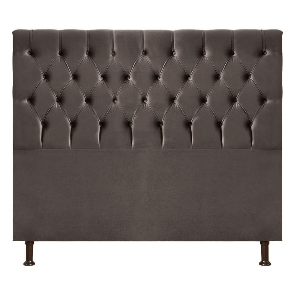 Cabeceira Solteiro Cristal 90cm Js Chocolate - 2
