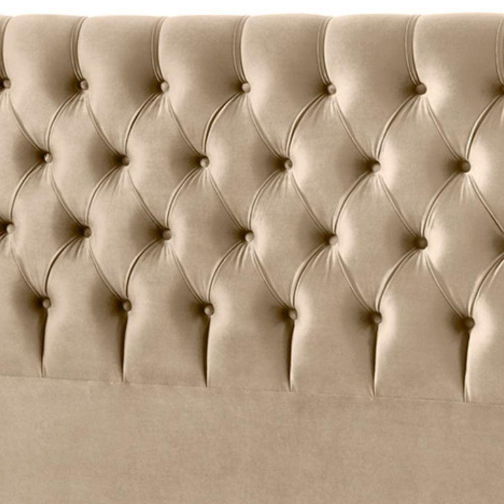 Cabeceira Js Móveis Cristal 140x60 Cm Castor - 2