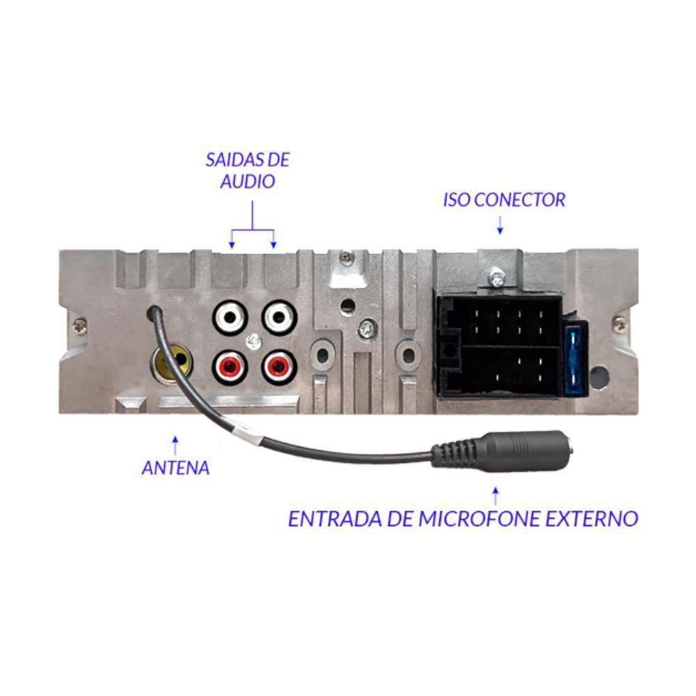 Auto Radio Roadstar Rs2724br Bluetooth Es 24v - 4