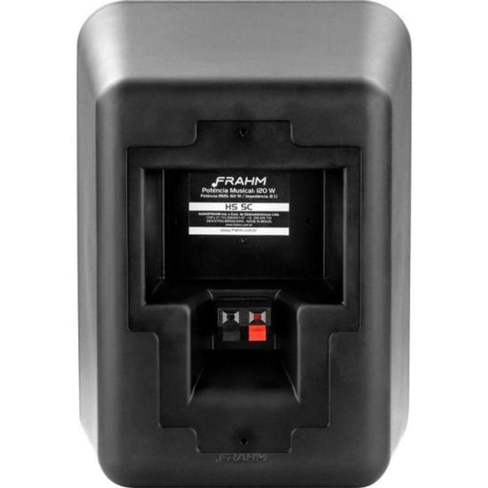 Caixa De Som Ambiente Frahm Outdoor 120w Hs5 Preta - Par - 2 - 3