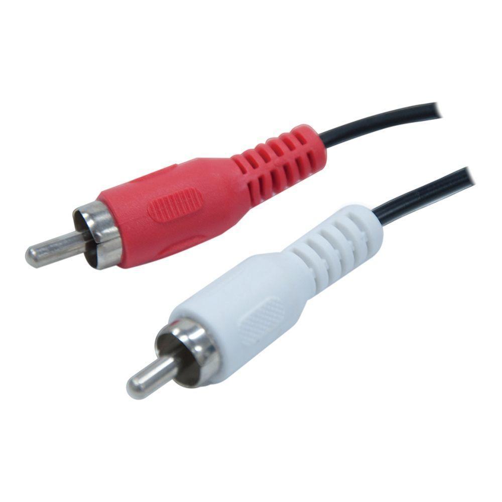 Cabo De Audio Evus C-013 2 Rca Macho X 2 Rca Macho 1,5m - 1