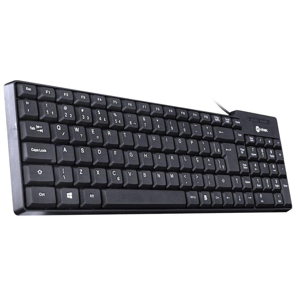 Teclado Usb Compacto Dynamic Abnt2 Cabo 1.8m Preto - Dt150 - 2