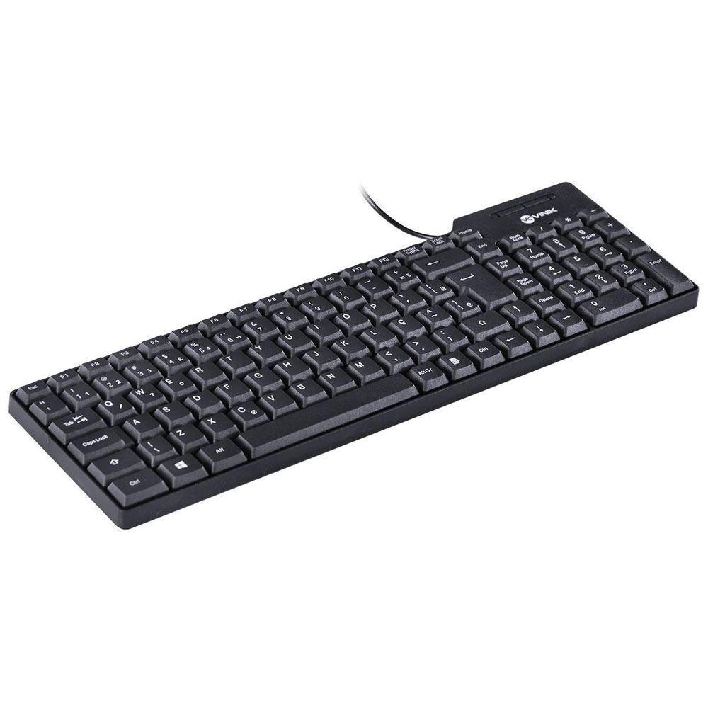 Teclado Usb Compacto Dynamic Abnt2 Cabo 1.8m Preto - Dt150 - 3