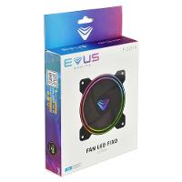 Cooler Gamer Evus F-12fix Fan 12cm Com Led - 5