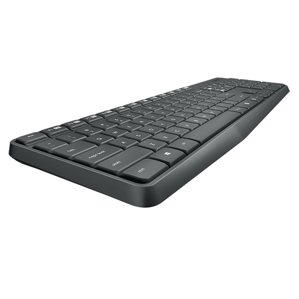 Combo Teclado+mouse Logitech Mk235 Wireless Compact Usb... - 1