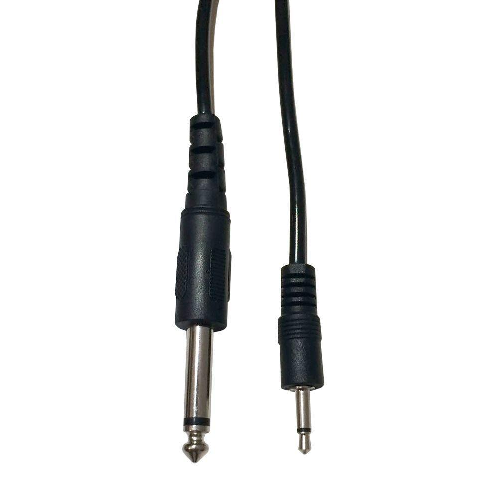 Cabo P2 Mono X P10 Mono 3 Metros Preto - 1