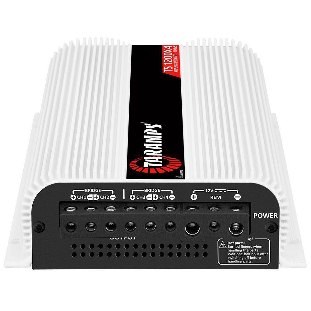 Modulo De Potencia Taramps Ts1200x4 1200wrms 4c 2r 14,4vdc - 4