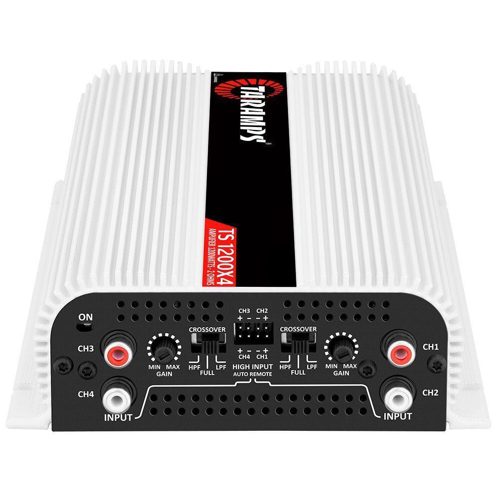 Modulo De Potencia Taramps Ts1200x4 1200wrms 4c 2r 14,4vdc - 5