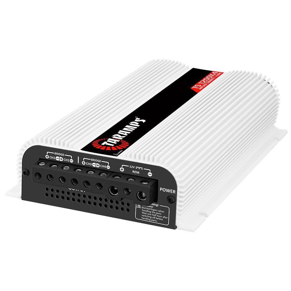 Modulo De Potencia Taramps Ts1200x4 1200wrms 4c 2r 14,4vdc - 6