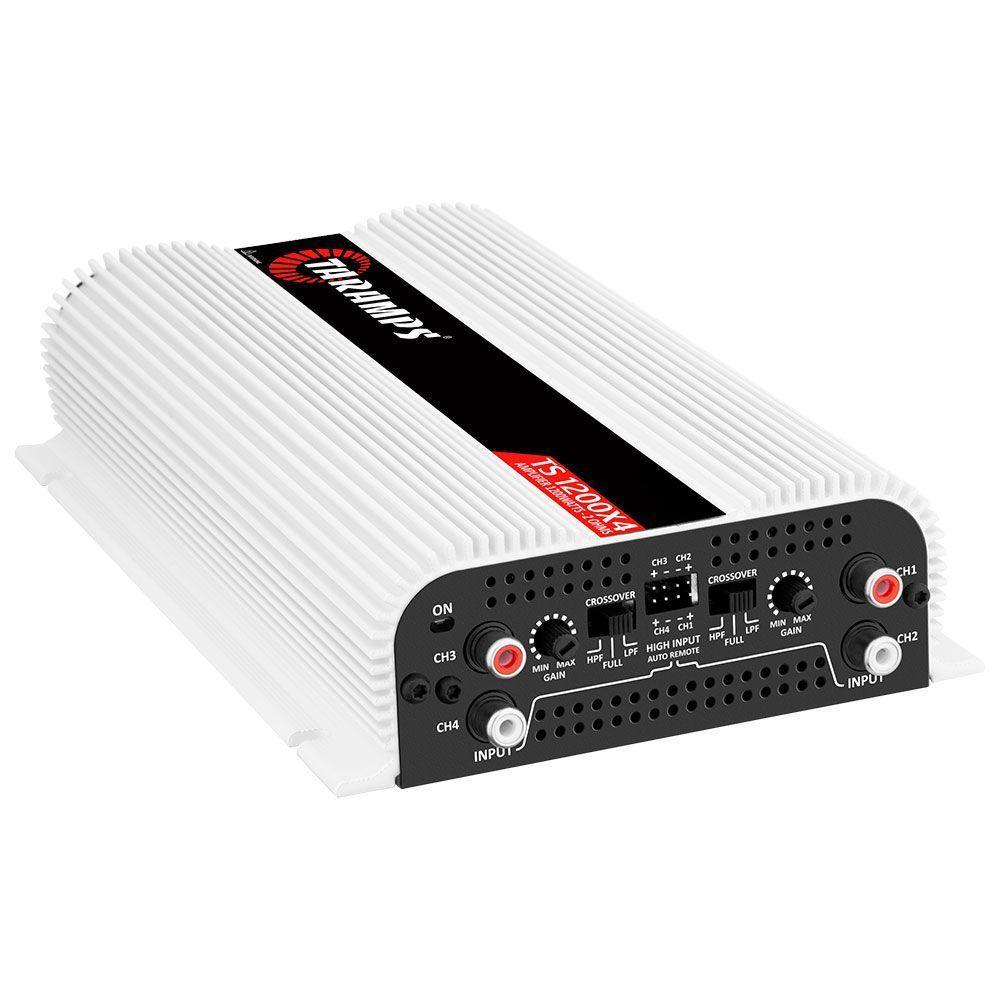 Modulo De Potencia Taramps Ts1200x4 1200wrms 4c 2r 14,4vdc - 7
