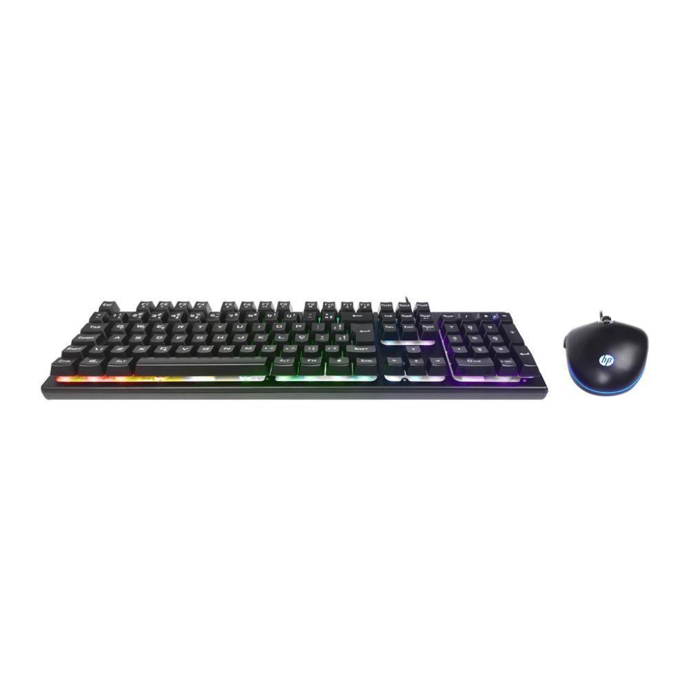 Kit Teclado + Mouse Gamer Usb Hp Km300f - 2
