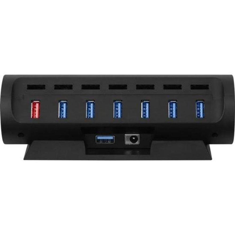 Hub Usb 7 Portas 3.0 Streamplify Ctrl 7 Preto Rgb - 4