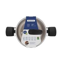 Caçarola Tramontina Milazzo Em Alumínio Com Revestimento Interno E Externo Em Antiaderente Starflon Max Amêndoa 20 Cm - 3