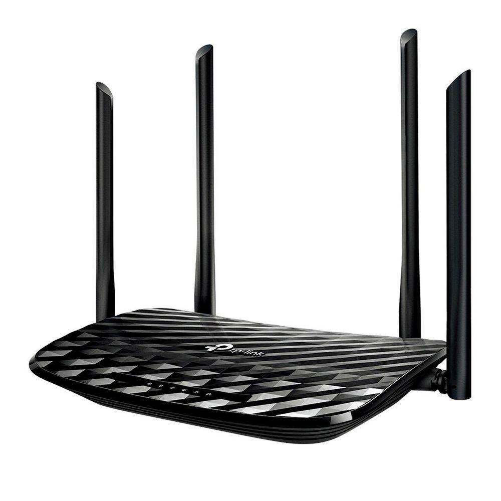 Roteador Wireless Gigabit 10-100-1000 Dual Band 2.4-5ghz Mu-mimo Ac1300 C- Função Preset Ec225-g5 Br Nacional - 1