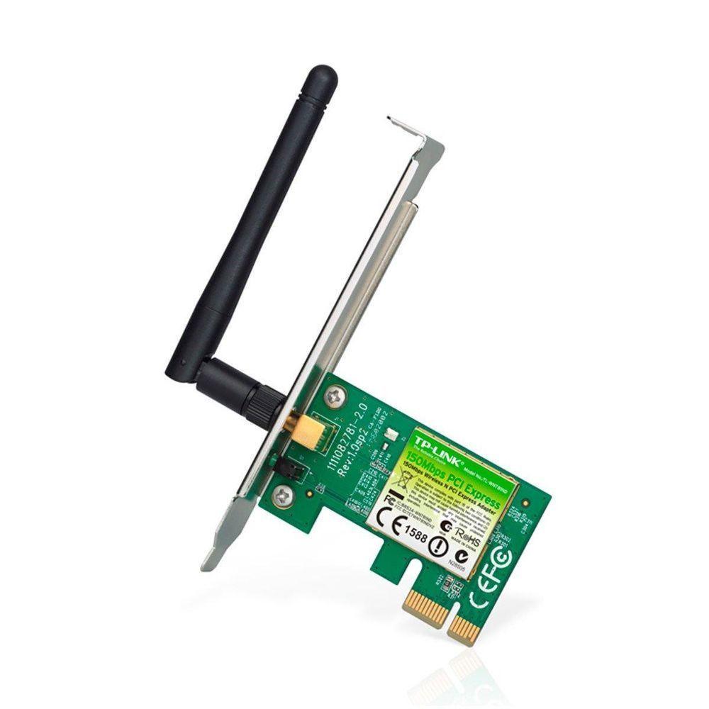 Placa De Rede Wireless Pci-express 150mbps C- Low... - 1