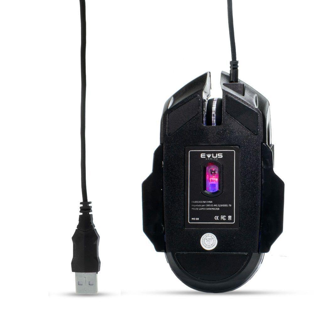 Mouse Gamer Evus Mo-08 Darkmaster - 1