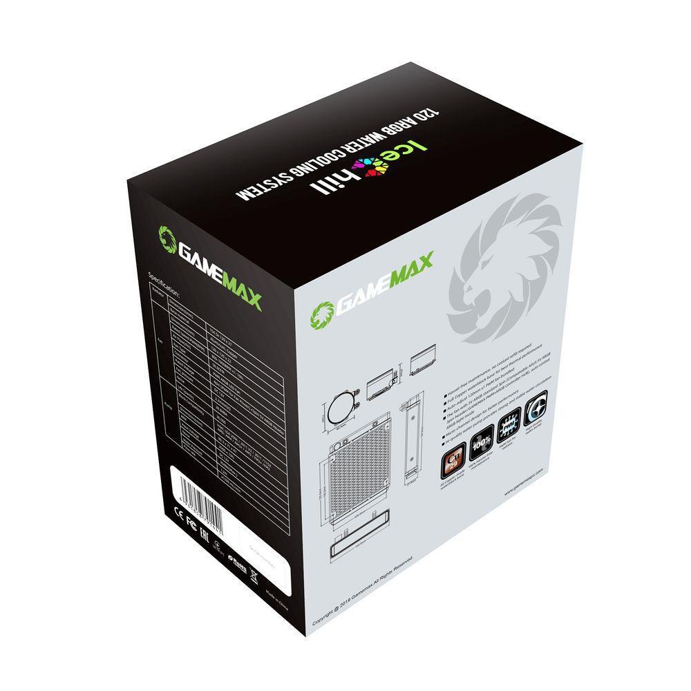 Water Cooler Gamemax Argb Rmt1687h Ice Chil 120 - 10