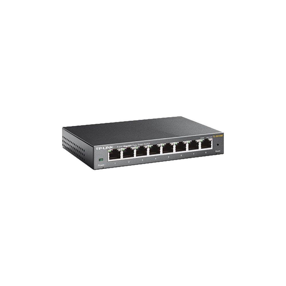 Switch Easy Smart Gigabit De 8 Portas 10-100-1000 Tl-sg108e Smb - 2