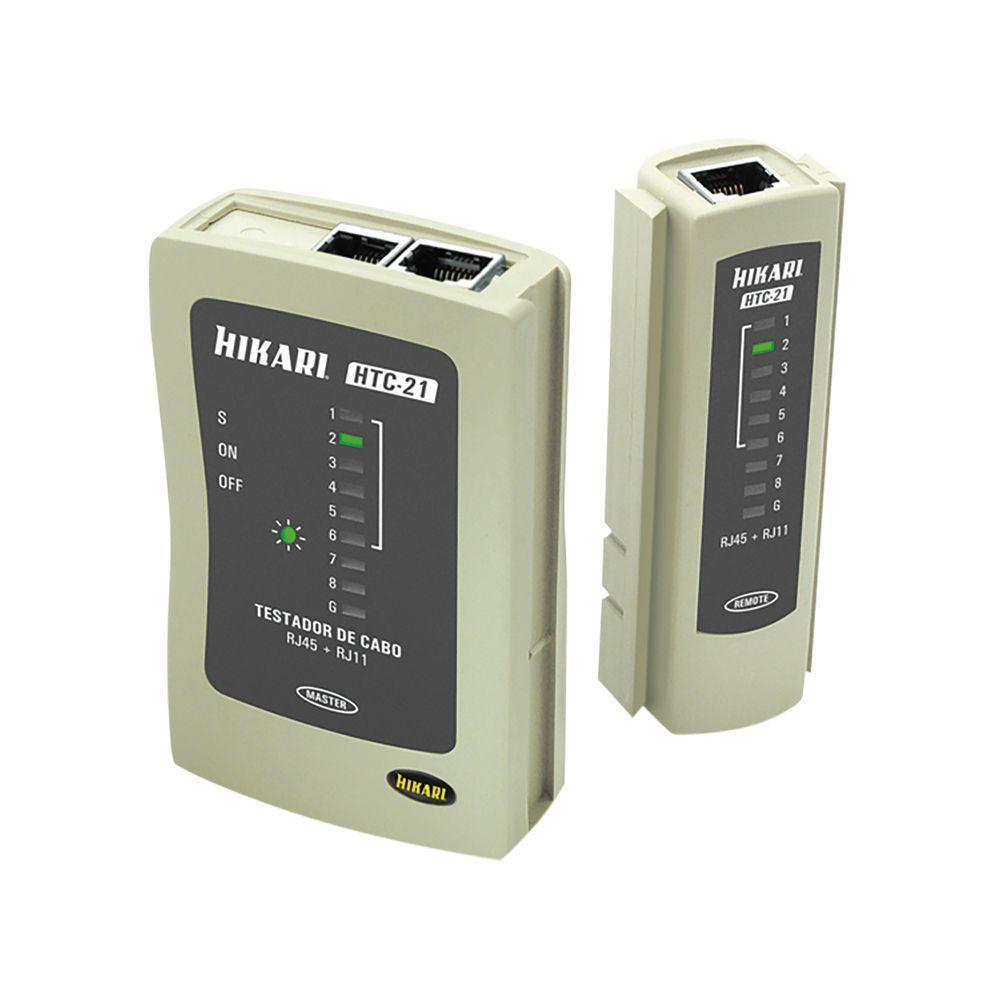 Testador Cabo De Rede Hikari Rj11- Rj45 Htc-21 21i537 - 1