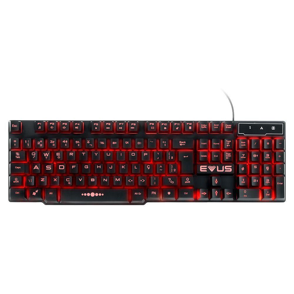 Teclado Gamer Evus Thunder Tc-05 Com Led Abnt2 - 2