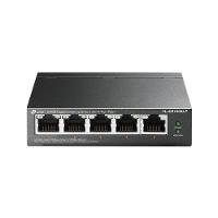 Switch Gigabit Profissional 10-100-1000 C- 5 Portas (sendo 4 Poe) Tl-sg1005lp Smb - 1