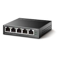 Switch Gigabit Profissional 10-100-1000 C- 5 Portas (sendo 4 Poe) Tl-sg1005lp Smb - 2