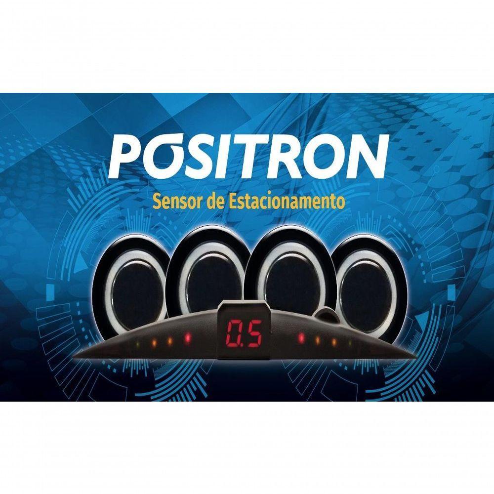 Sensor De Estacionamento Positron 4 Sensores Ps220 Preto - 6