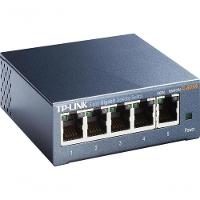 Switch 5 Portas Gigabit De Mesa 10-100-1000 Tl-sg105 Smb - 1