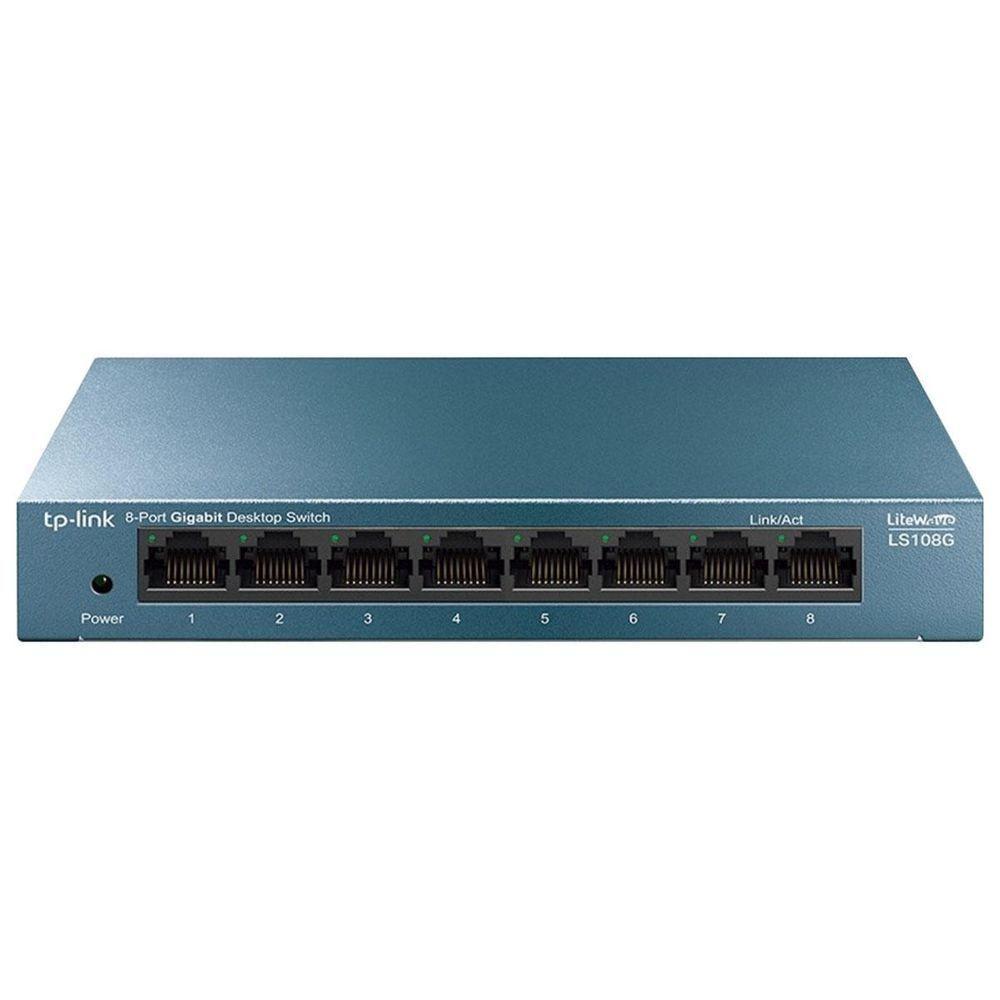 Switch Gigabit De Mesa Com 8 Portas 10-100-1000 Ls108g Smb - 2