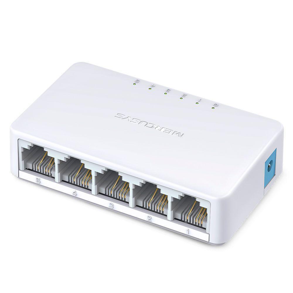 Switch Mercusys Ms105 05 Portas 10- 100mbps - 1