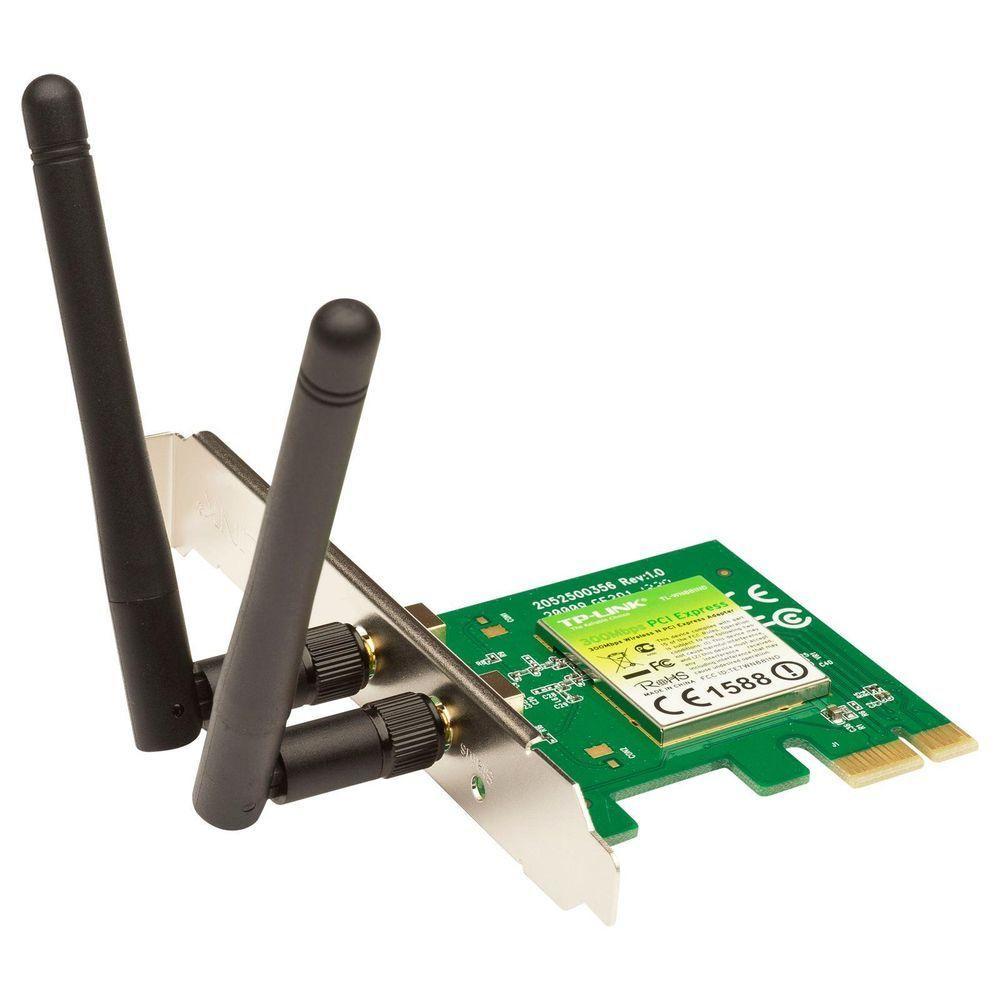 Placa De Rede Wireless Pci-express 300mbps C- Low... - 3