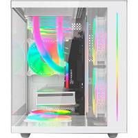 Gabinete Gamer C3tech Aquarius Mt-g810 Sem Fans Branco - 4