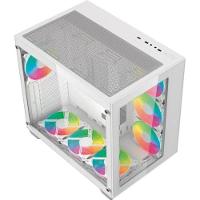 Gabinete Gamer C3tech Aquarius Mt-g910 Sem Fans Branco - 3