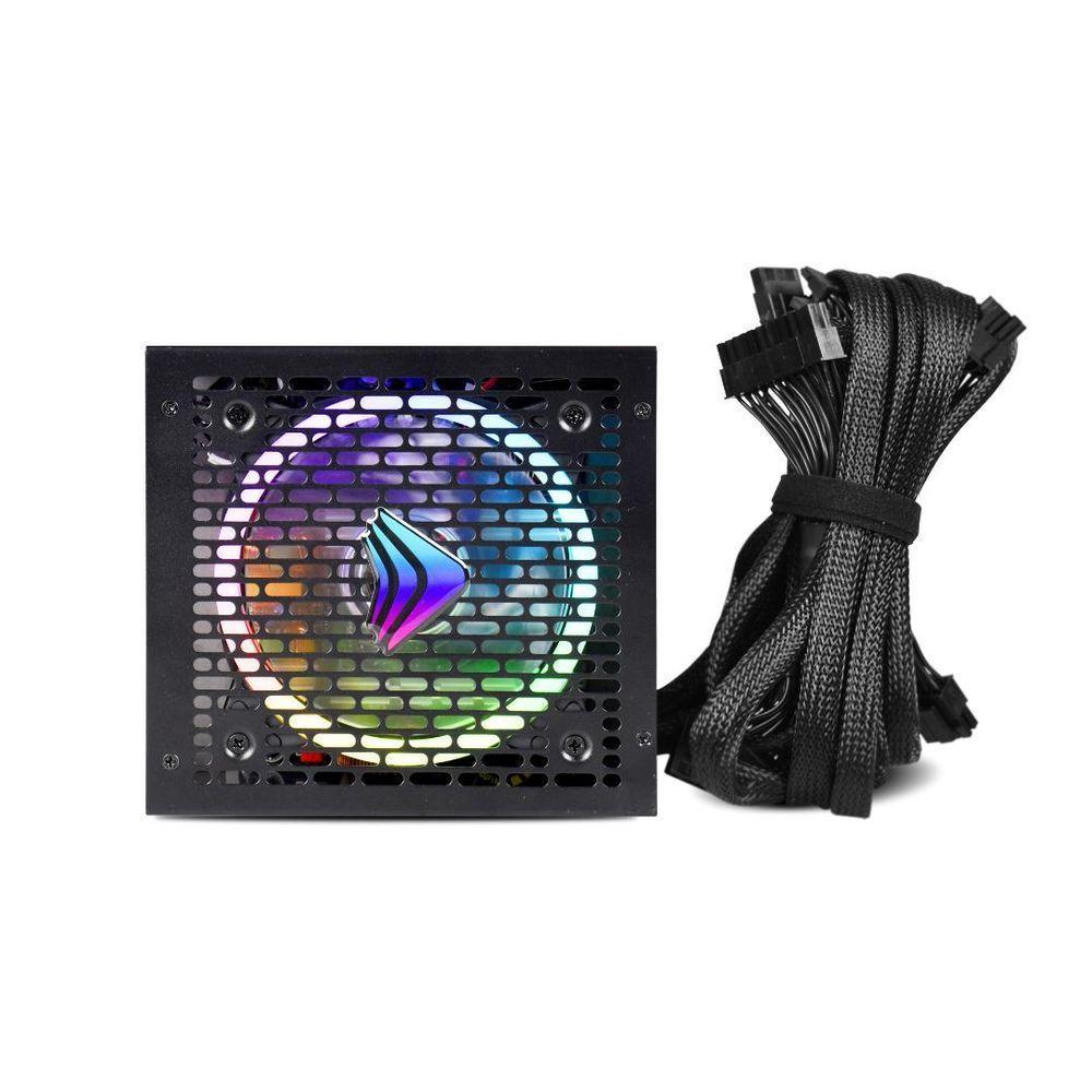 Fonte Gamer Evus Evg600 Argb 600w Selo 80 Plus Bronze - 8