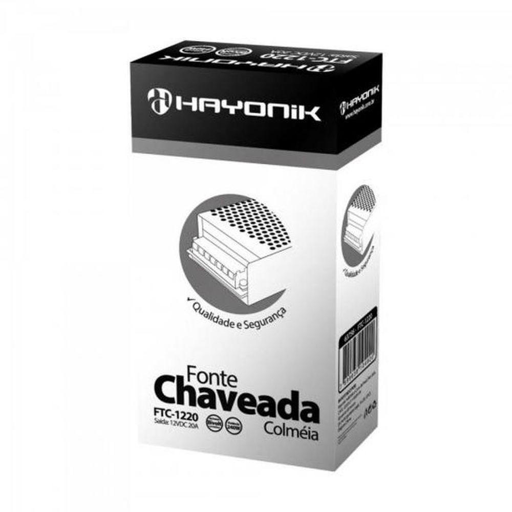 Fonte Colmeia Hayonik Ftc1220 12vdc 20a 240w Bivolt Manual - 6
