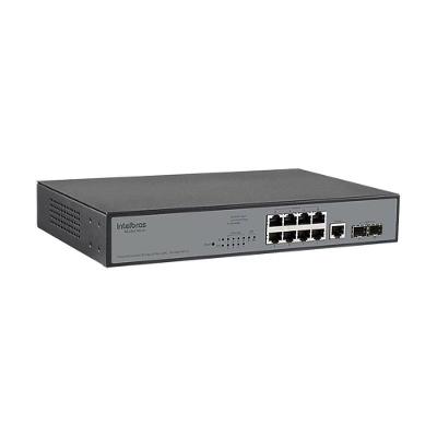 Switch Gerenciavel 8p Gigabit 10-100-1000 + 2p Mini Gbic Sg 1002 Mr L2+ 4760041