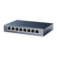 Switch 08 Portas Tp-link Tl-sg108 Gigabit 10-100-1000 Mbps - 1