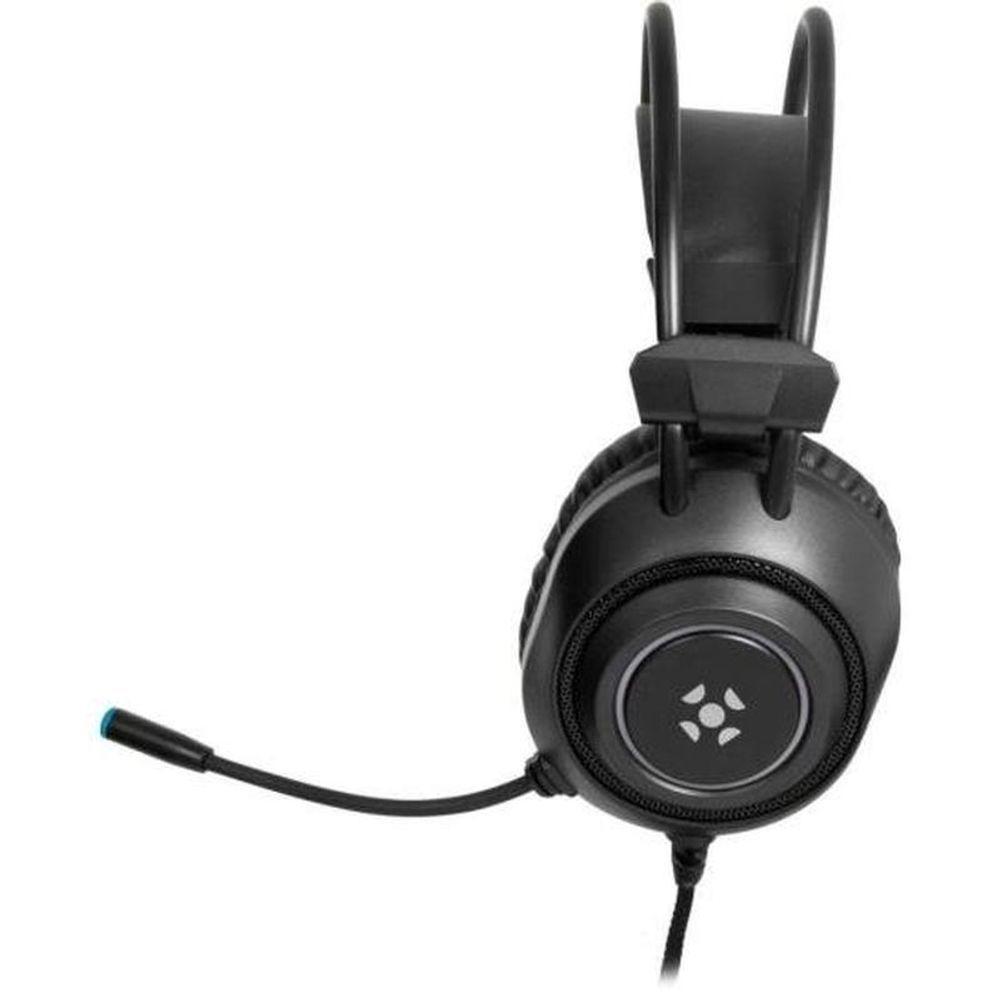 Headset Gamer Fortrek Crusader P2 + Usb Rgb Preto - 4