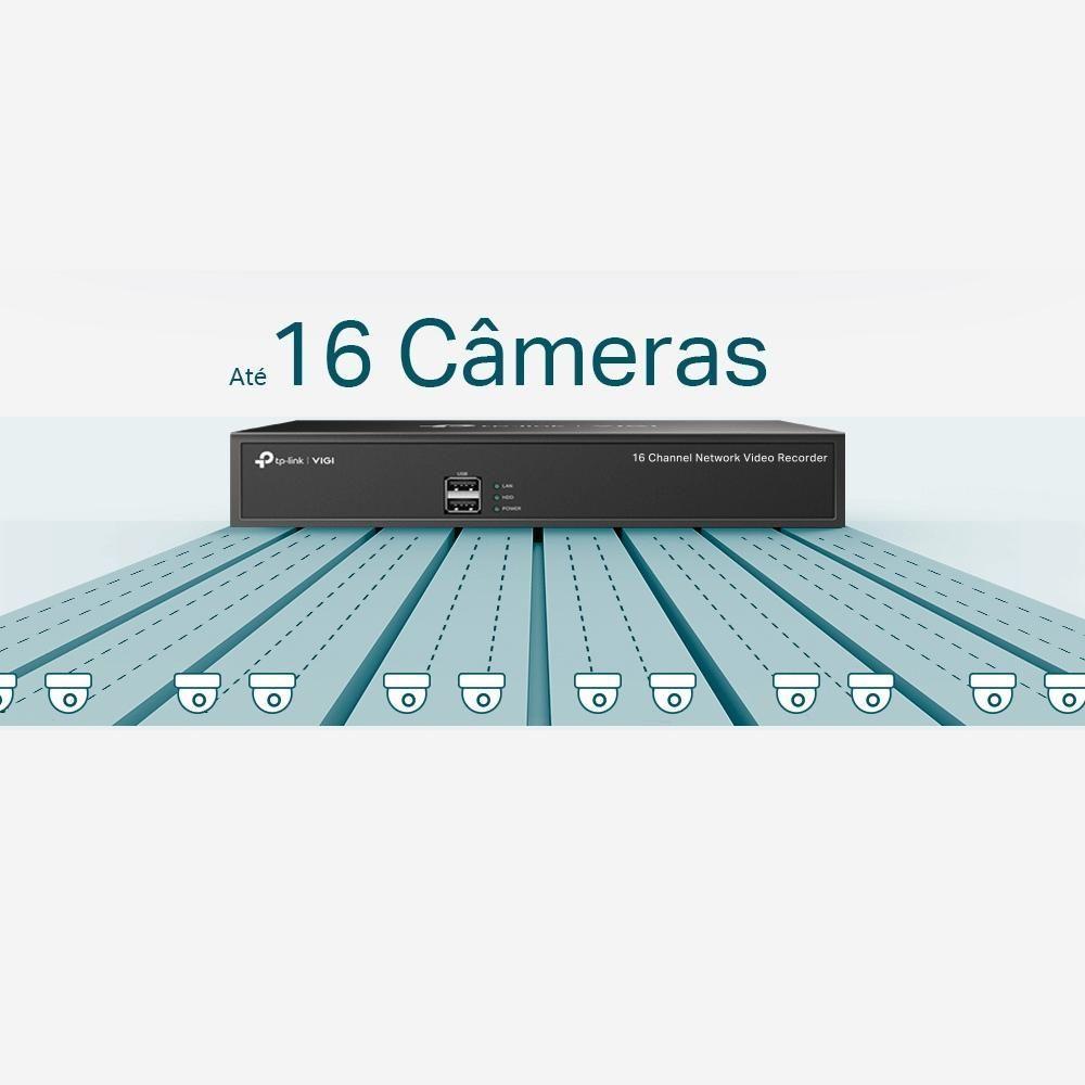 Gravador De Video Em Rede Tp-link Vigi Nvr1016h 16 Canais - 3