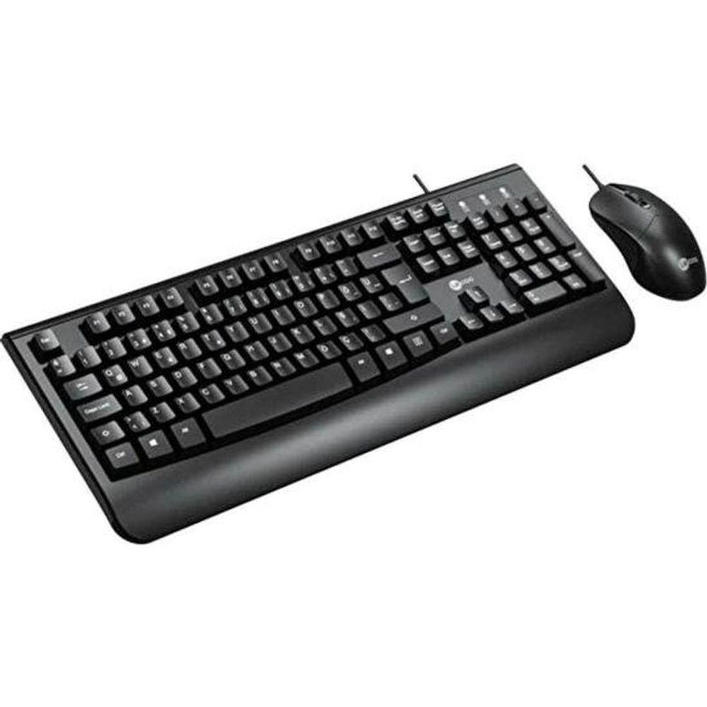 Kit Teclado E Mouse Lecoo Cm105 Usb Preto - 3