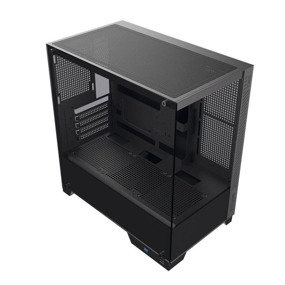 Gabinete Gamer Forcefield Twr Black Vulcan - Gfftwrbv - 5