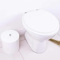 Assento Sanitário Em Mdf Azalea Branco Para Bacia Celite - 6