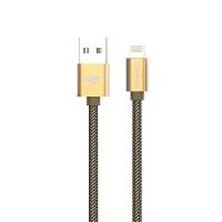 Cabo Usb-lightning C3tech Cb-210gd 2,0a 2m - 1