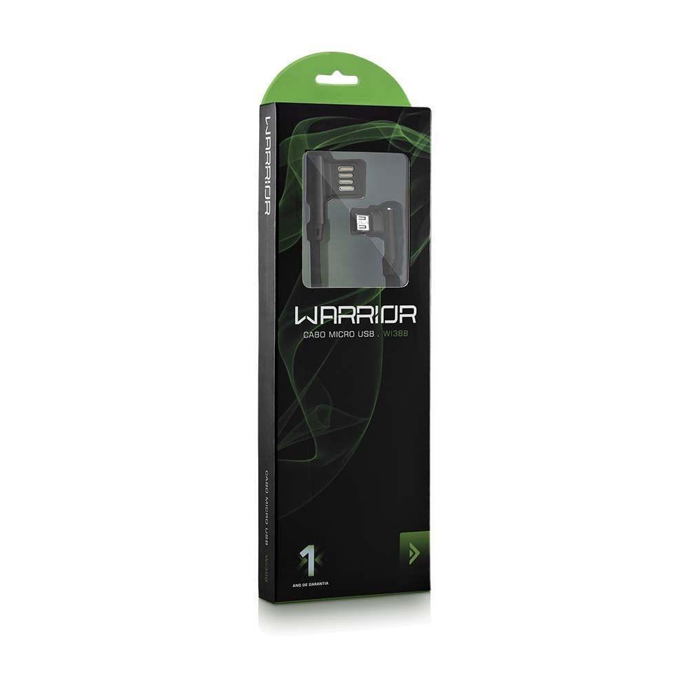 Cabo Micro Usb 90 Multilaser Warrior Wi388 Nylon 1,2m - 5