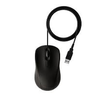 Mouse Intelbras Mci10 Com Fio Preto - 1