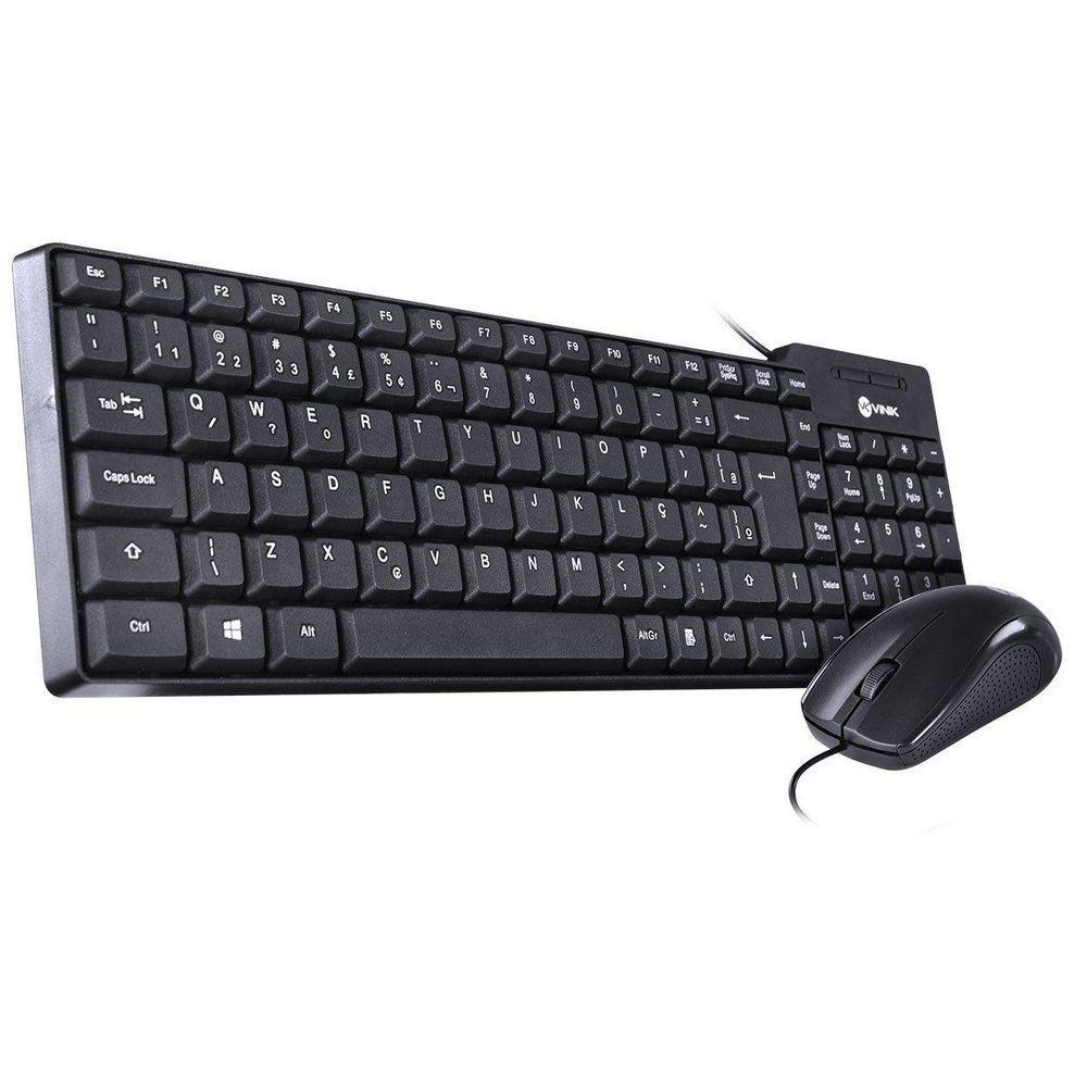 Kit Teclado E Mouse Usb Dynamic - Mouse 1000 Dpi Cabo 1.8 - 1