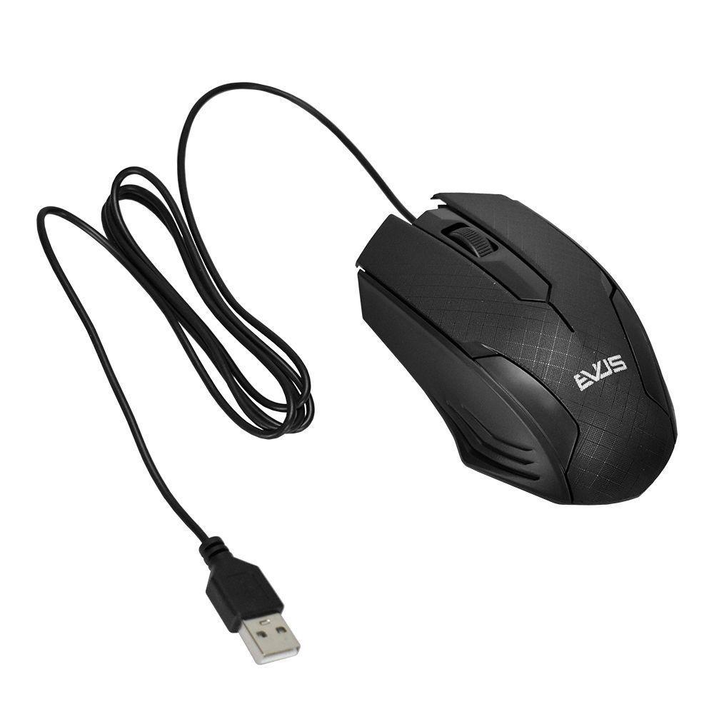 Mouse Optico Evus Mo-05 Usb 800dpi 3 Botoes Performance - 1