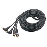 Cabo De Audio 2rca + 2rca 1,50 Metros Gold 90+180 - 1