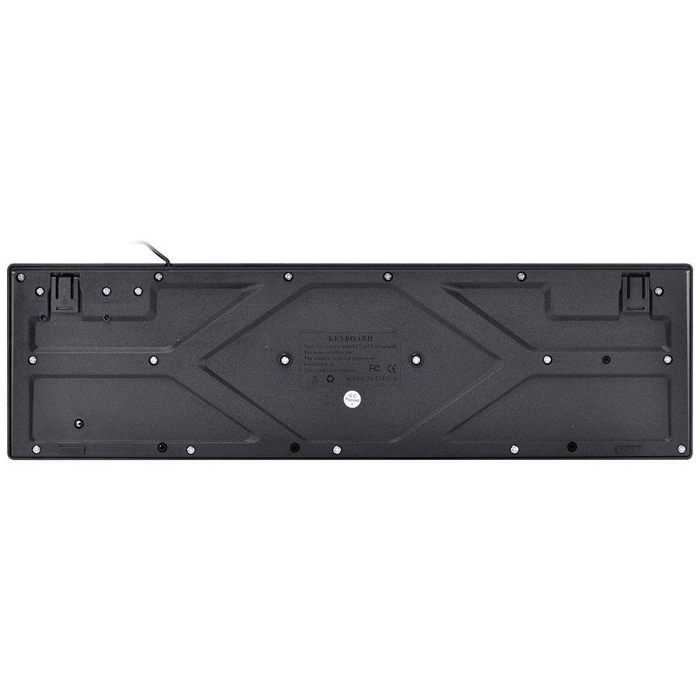 Kit Teclado E Mouse Usb Corp - Mouse 1200dpi - Cabo 1.8m - - 3